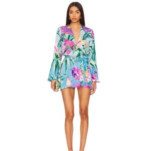 NWT Rococo Sand Ocean Mini Dress in Turquoise